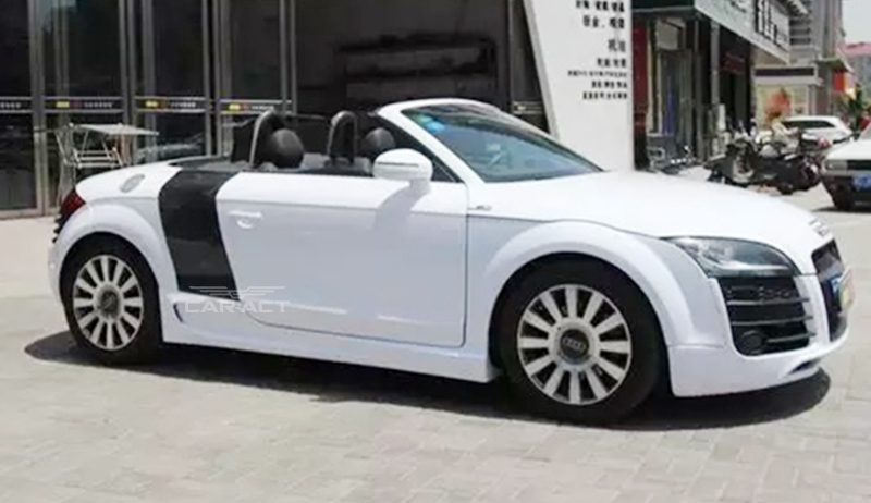 2003-2014 Audi TT Coupe tune into R8 style body kit