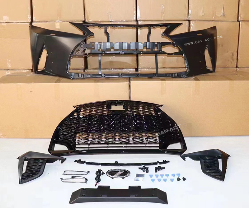 second generation lexus is front bumper