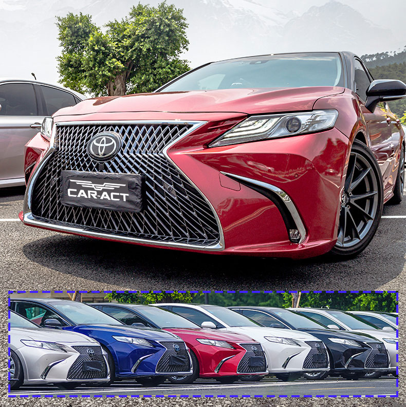 2018-2021 Toyota 8th Gen Camry Convert to Latest Lexus LS style Body Kit