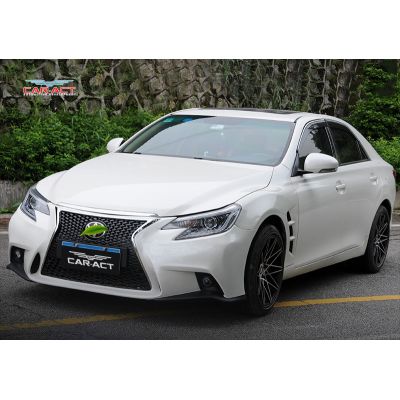 2010-2015 Toyota Mark X Reiz Convert to Lexus  IS F-sport Style Front Bumper