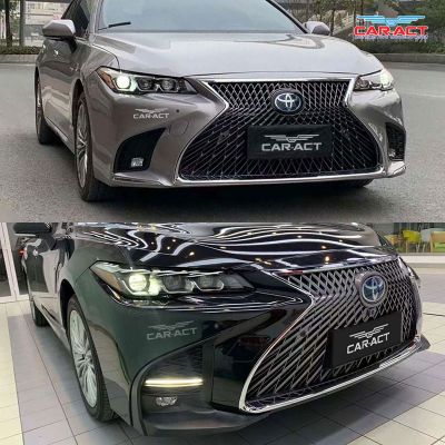 2019-2021 Toyota Avalon Convert to Lexus LS Style Front Bumper 