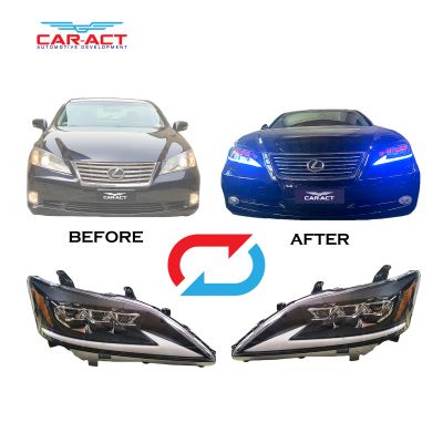 2007-2012 Lexus ES240 ES250 ES300H ES350 Triple Beam Headlights and Sequential Signals