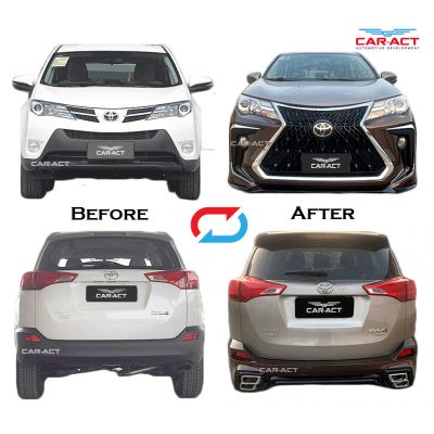 2013-2015 Toyota RAV4 Convert to TRD Style Bodykit