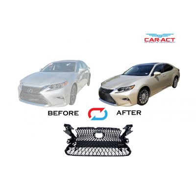 2016-2018 Lexus ES200 ES250 ES350 ES300H upgrade to latest LS style Grille Removable Plate