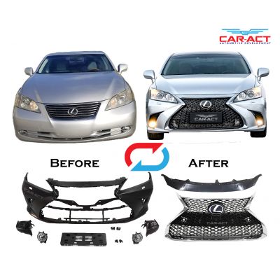 2007-2012 Lexus ES series Upgrade to 2019 Fsport Style Front Bumper