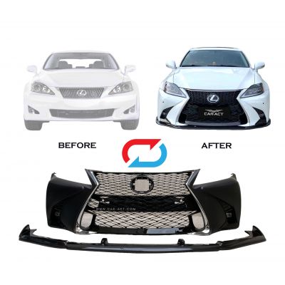 2006-2012 Lexus IS series Convert to GS Model Front Bumper