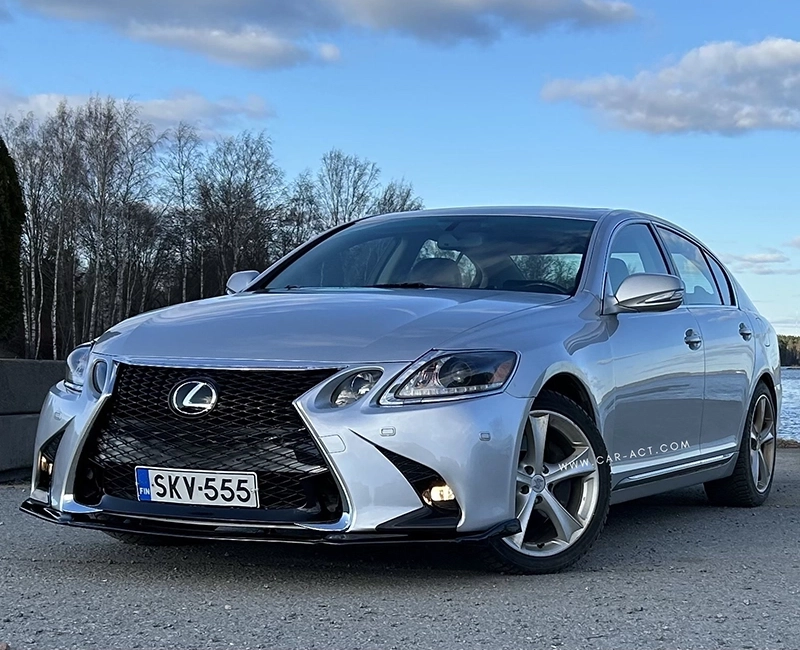 F Sport Conversion Bumper for Lexus GS430 GS350 installed in Finland and the Finnish owner liked