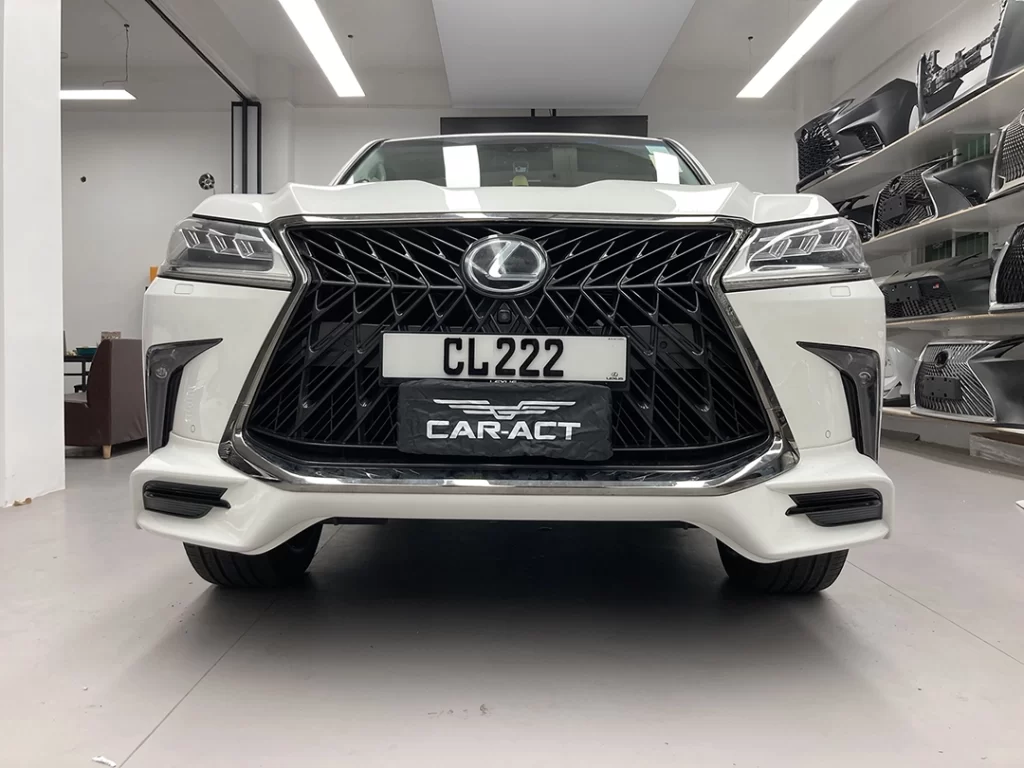 2016–2018 Lexus LX570 upgraded with TRD style Super Sport kit in Hong Kong
