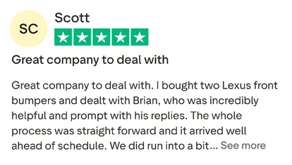 Nice customer is happy with car-act communication and shipping