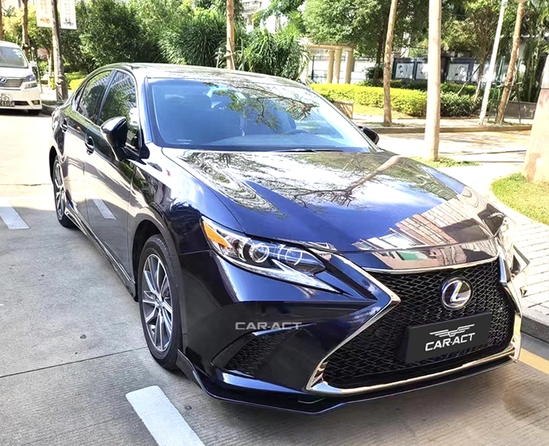 Complete 2019 front bumper conversion kit for Lexus ES 2013-2018, unboxed