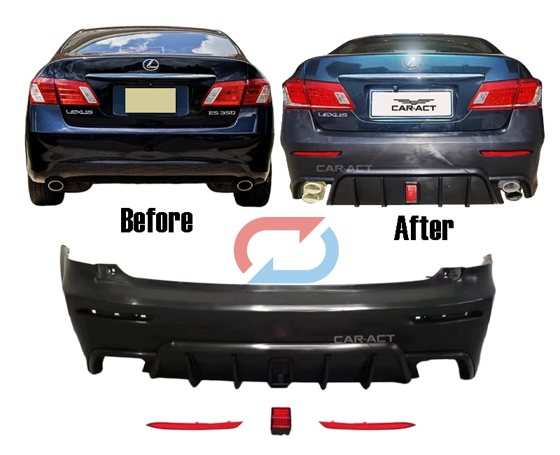 Lexus ES sport style rear bumper conversion