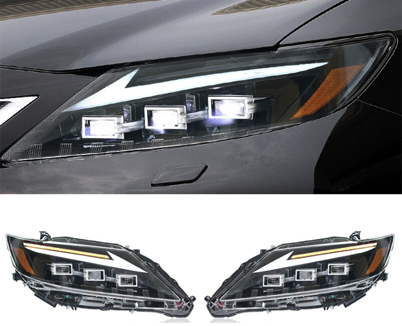 2015 Lexus ES300h LED Headlight Conversion Triple Beam Design