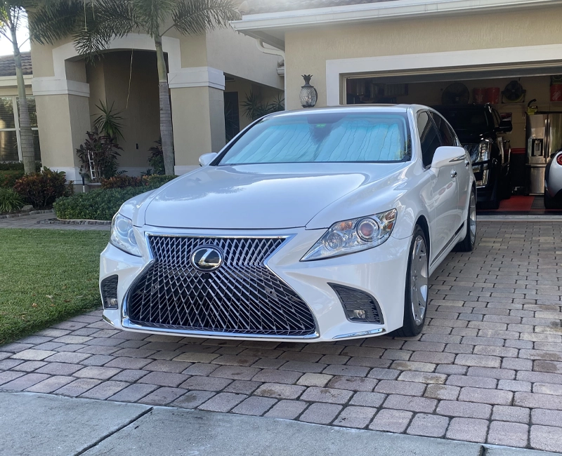 2007-2012 Lexus LS460 LS600h Upgrade to 2020 Style Front Bumper