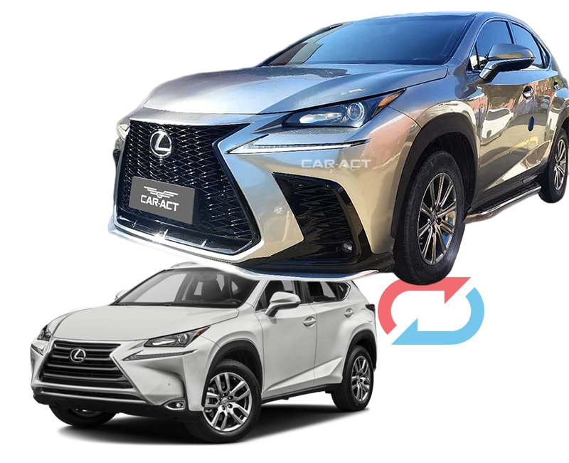 2016 Lexus NX200t with 2022 NX front bumper conversion