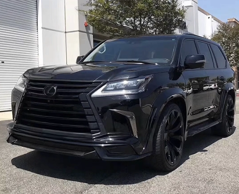 2020 Lexus LX570 facelift with WALD style wide body package