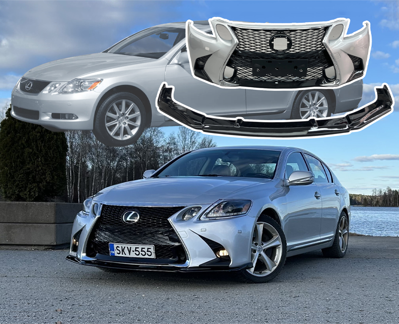 F Sport Style Front Bumper for 2006-2011 Lexus GS