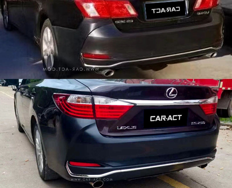 Custom rear bumper swap for Lexus ES 2007–2018 series
