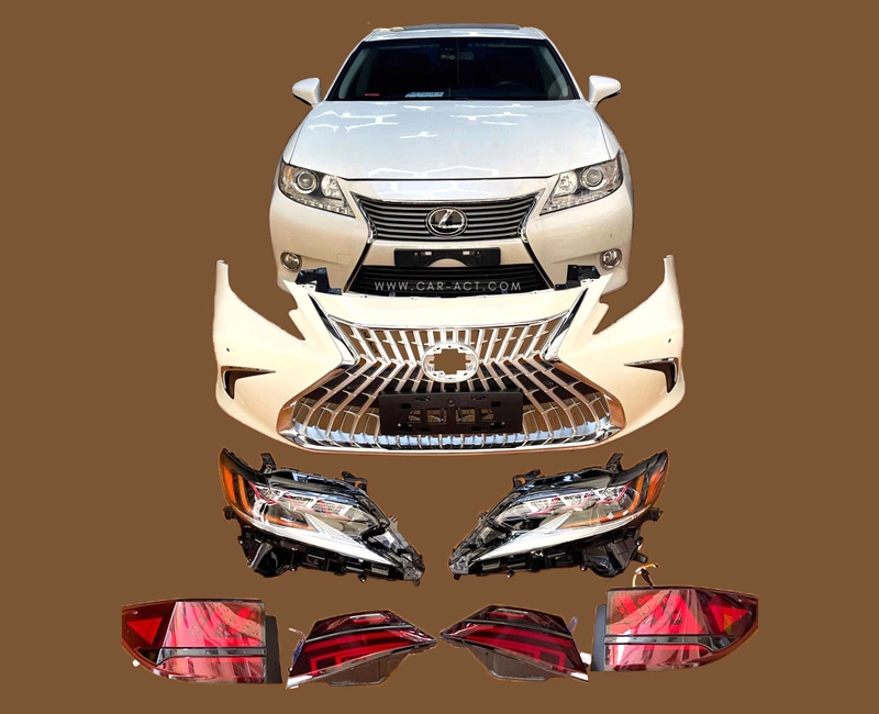 2015 Lexus ES with 2025-style body kit.