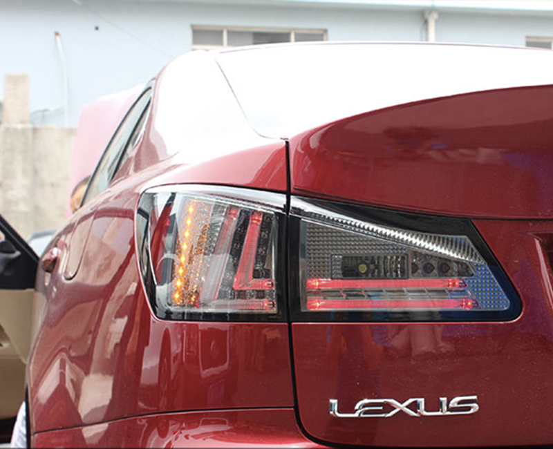 2006-2013 Lexus IS sedan coupe convertible F Sport LED taillights modern lighting upgrade