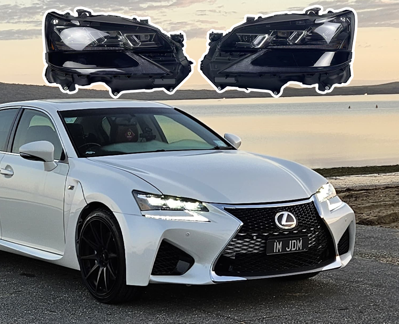 LED Triple Beam Headlights for 2012-2015 Lexus GS