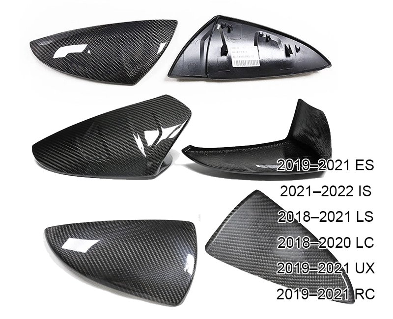 Lexus Carbon Mirror Covers 2018-2022 ES IS LS