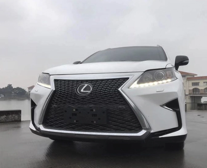 2012 Lexus RX350 with 2016 F-Sport front bumper assembly conversion