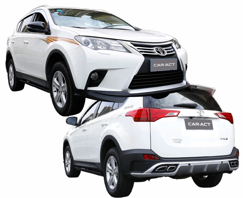 2014 RAV4 XA40 with TRD front and rear bumpers