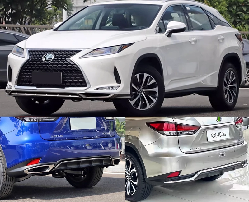 2020-2022 Lexus RX350 with grille, front lip and rear lip