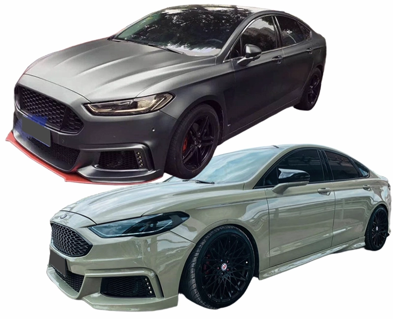 Before and after MT style body kit conversion