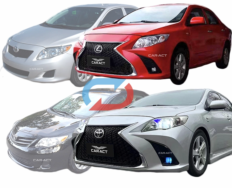 Lexus ES sport style front bumper for 2007-2013 Toyota Corolla
