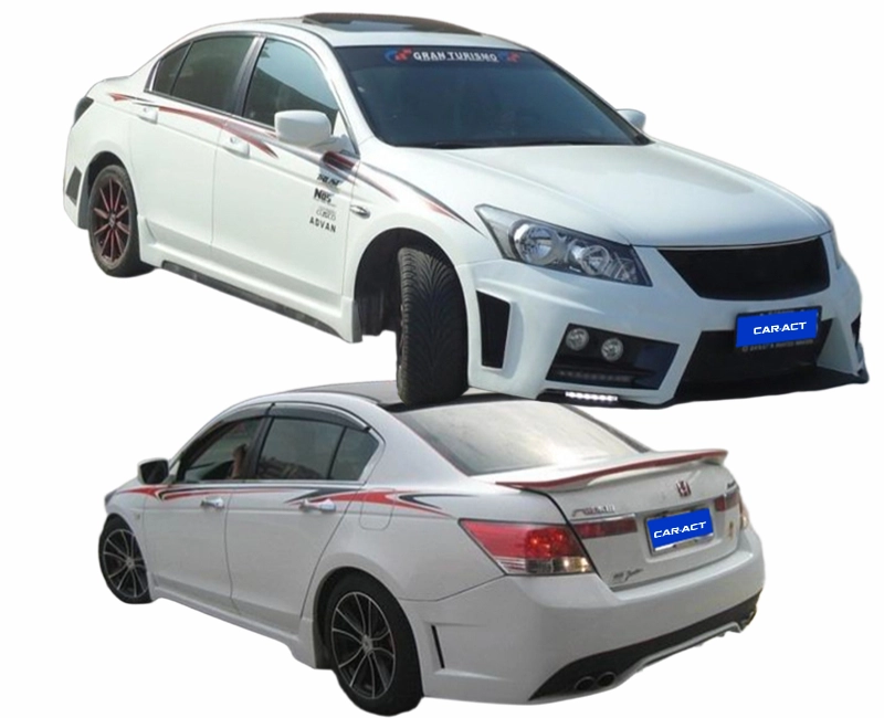 2010 Honda Accord with Wald style body kit installed