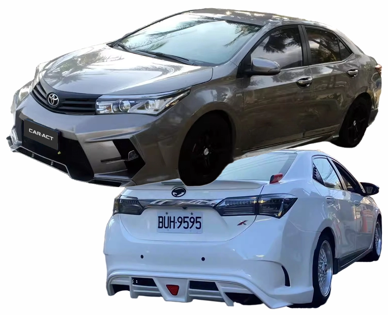 Before and after Taiwan version conversion Corolla E170