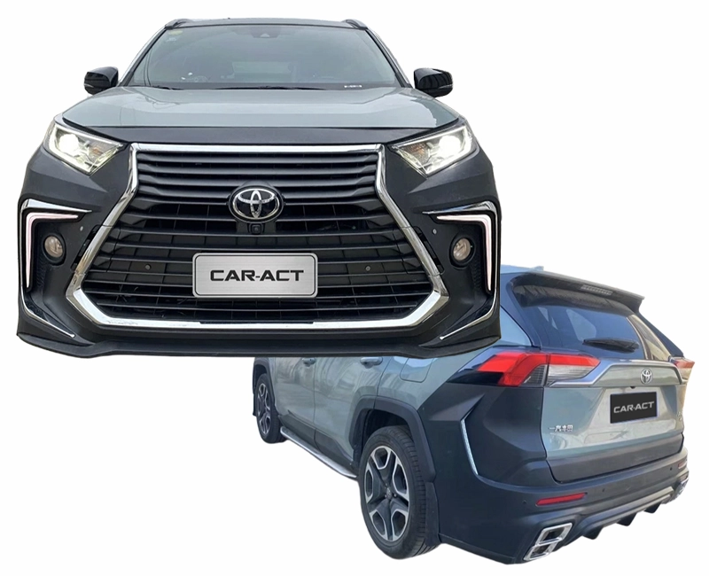 Before and after Lexus SUV conversion RAV4 XA50