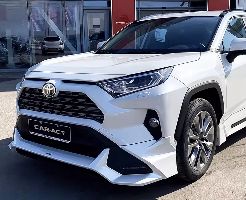 TRD style front lip spoiler for 2019-2025 RAV4