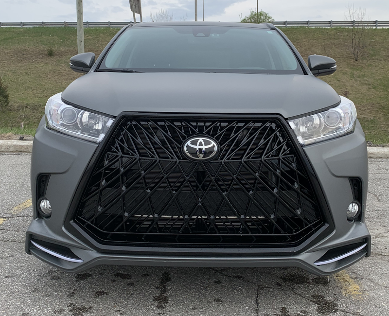 2014-2019 Highlander LX570 body kit front view