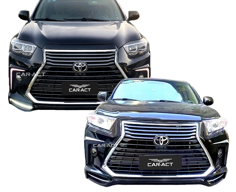 Lexus LX570 style spindle grille Highlander conversion