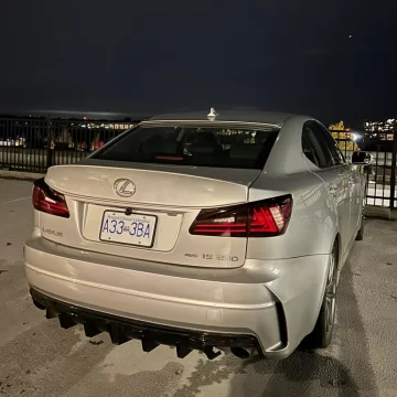 Rear Bumper for 2006-2013 Lexus IS Sedan / Coupe / F Sport