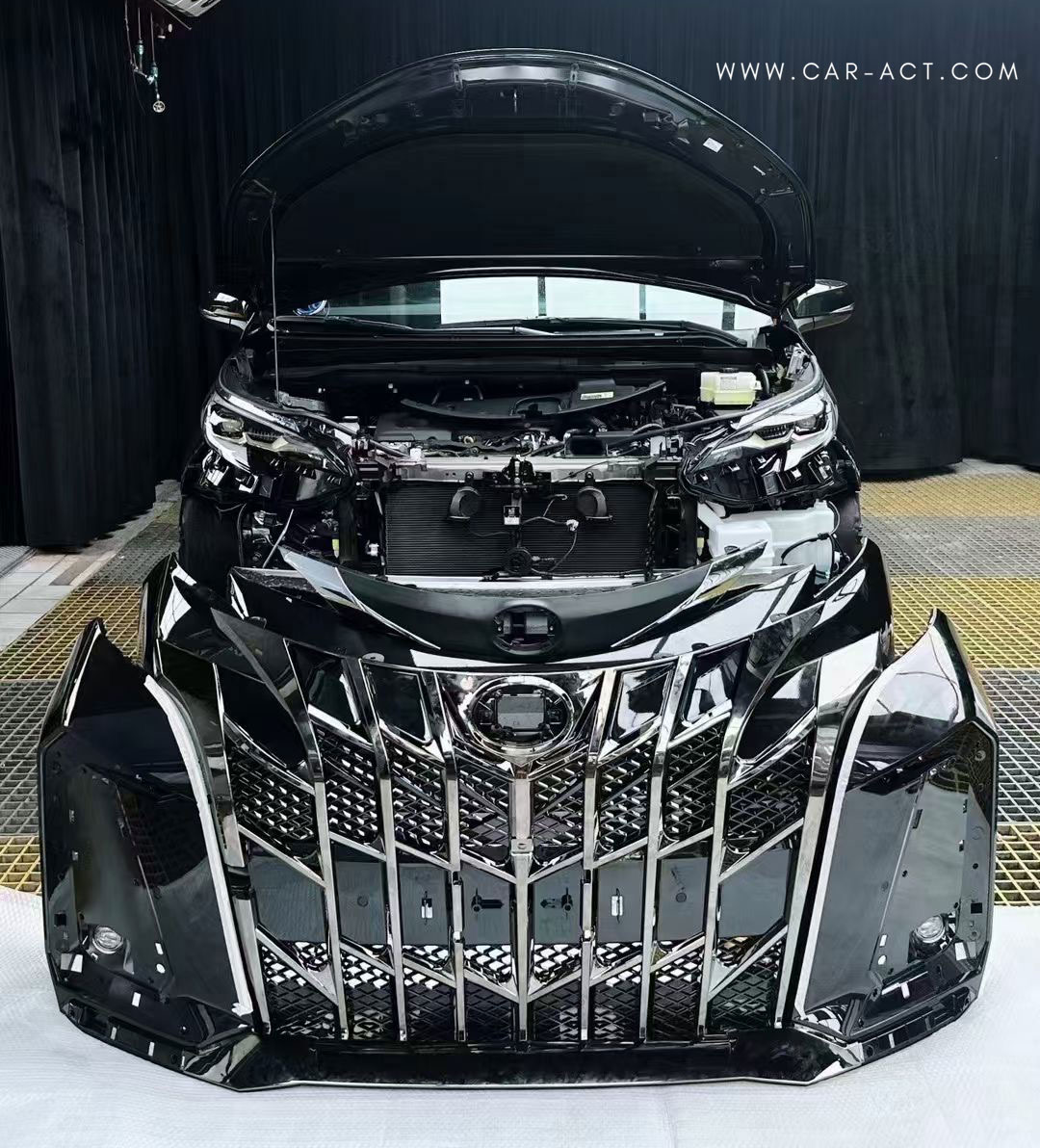 Sienna VIP body kit chrome grille upgrade