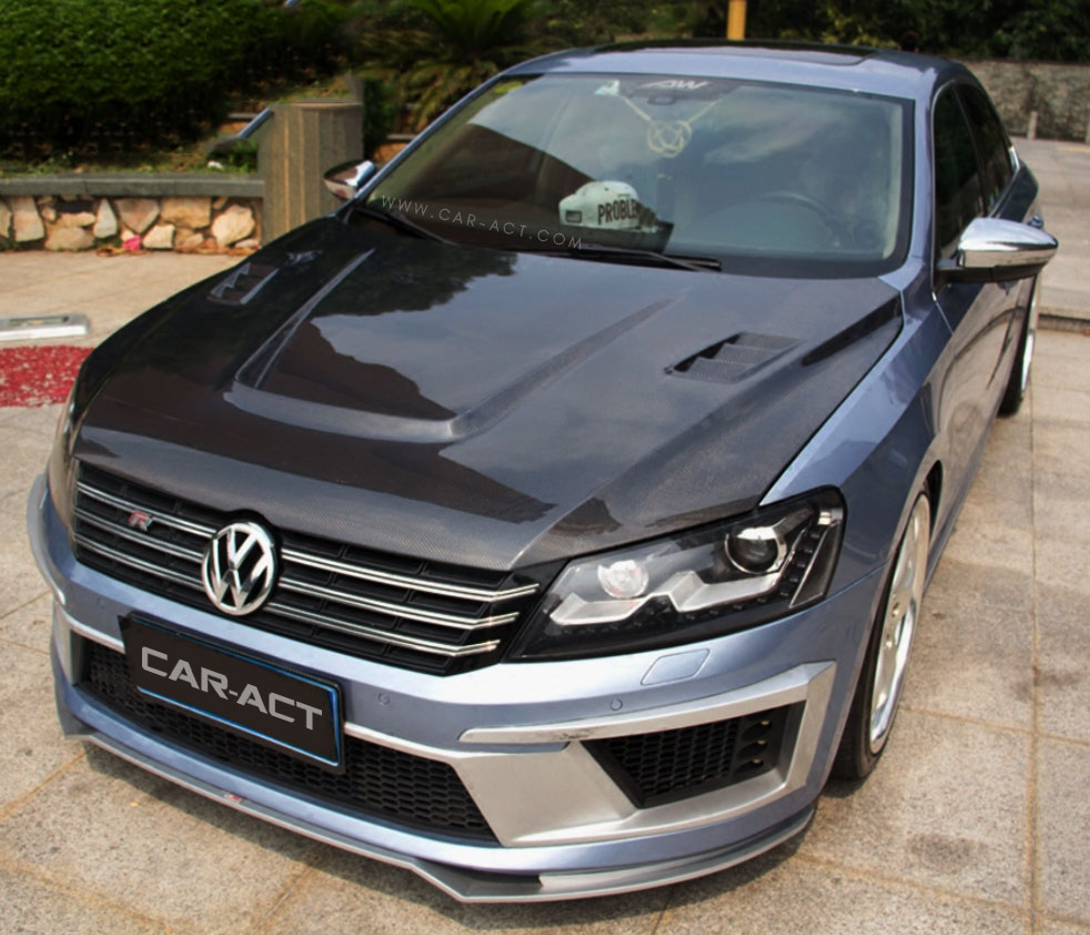 Volkswagen Passat heat extractor hood