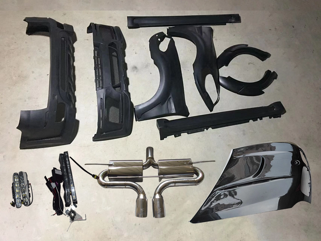 BMW X5 X6 aftermarket wide body kit full set