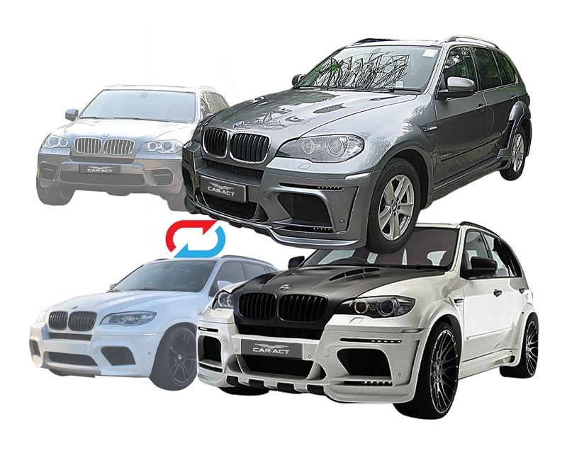 BMW X5 X6 aggressive widebody stance upgrade