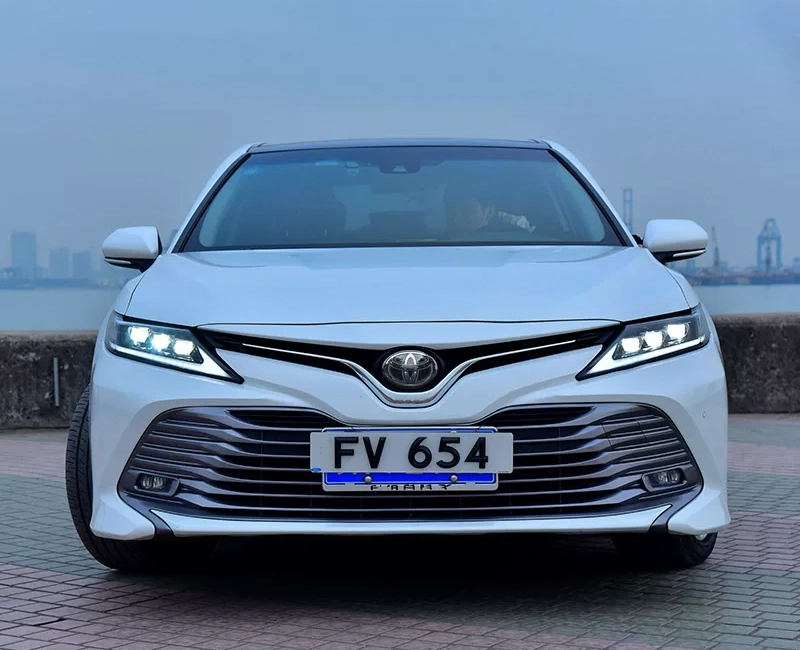 Toyota Camry 2018 LED headlight upgrade