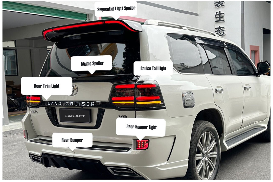 Land Cruiser front rear bumper body kit