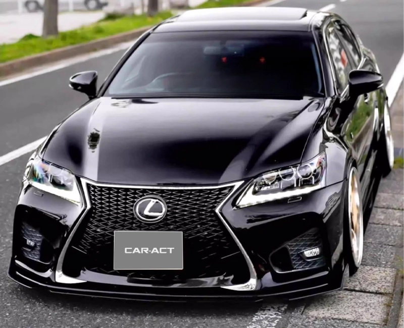 Lexus GS triple beam LED headlights upgrade