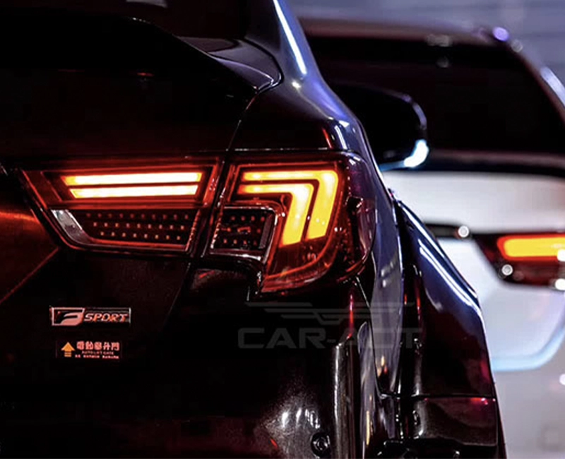 Mark X sequential LED tail lights upgrade