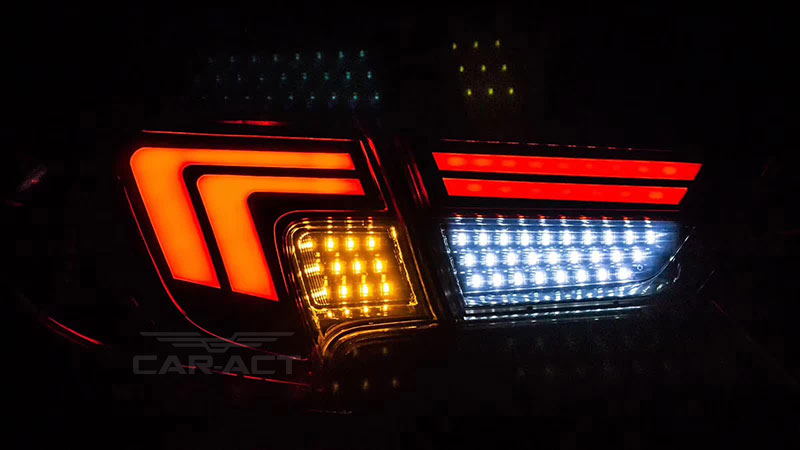 Mark X smoked tail lights full LED