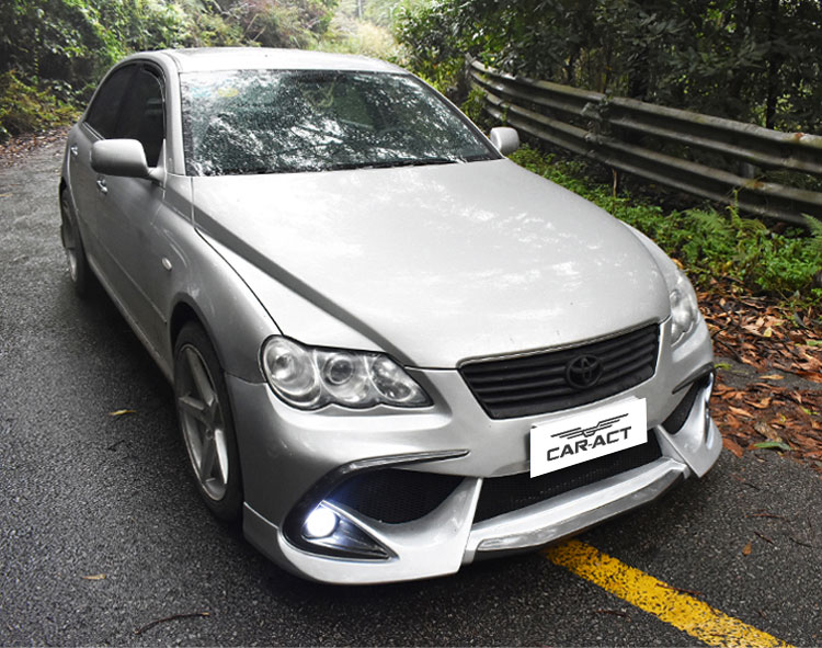 Toyota Mark X GRX120 body kit upgrade