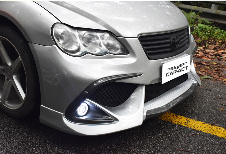 Mark X Reiz front bumper grille fog light kit