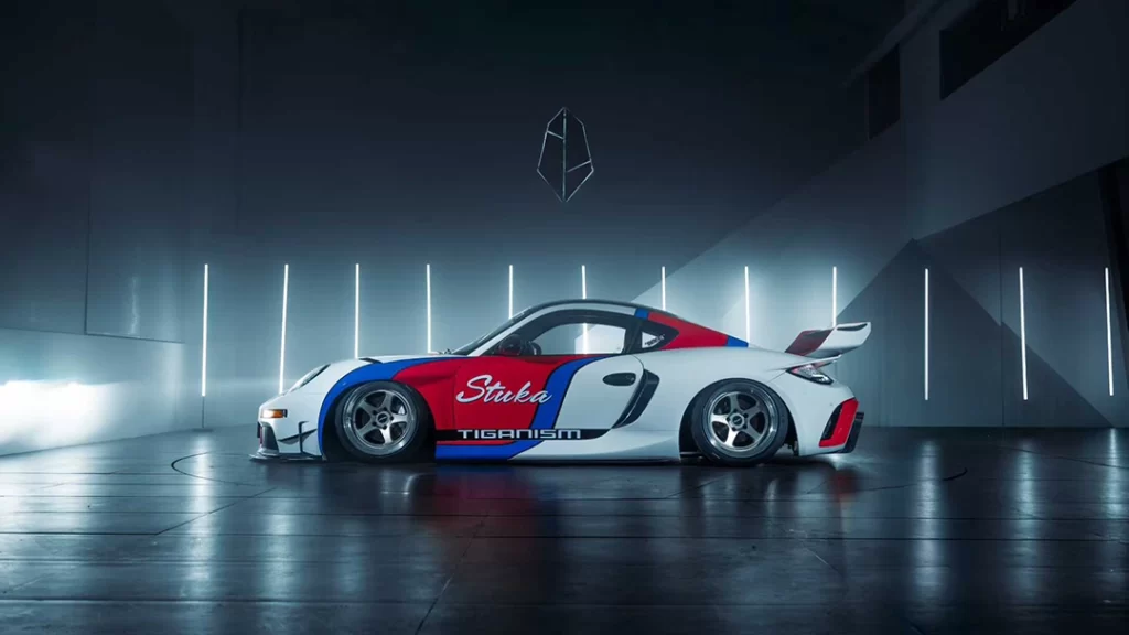 Porsche Cayman side skirts carbon