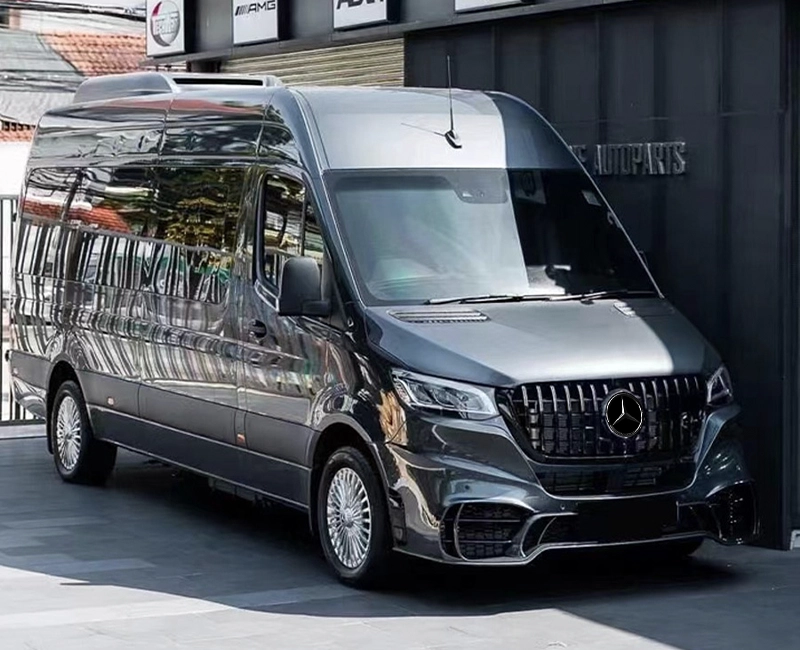 Sprinter front bumper conversion PP material